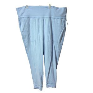 The Gap Women's Light Blue Elastic Waist Size 3X Capri Pants‎